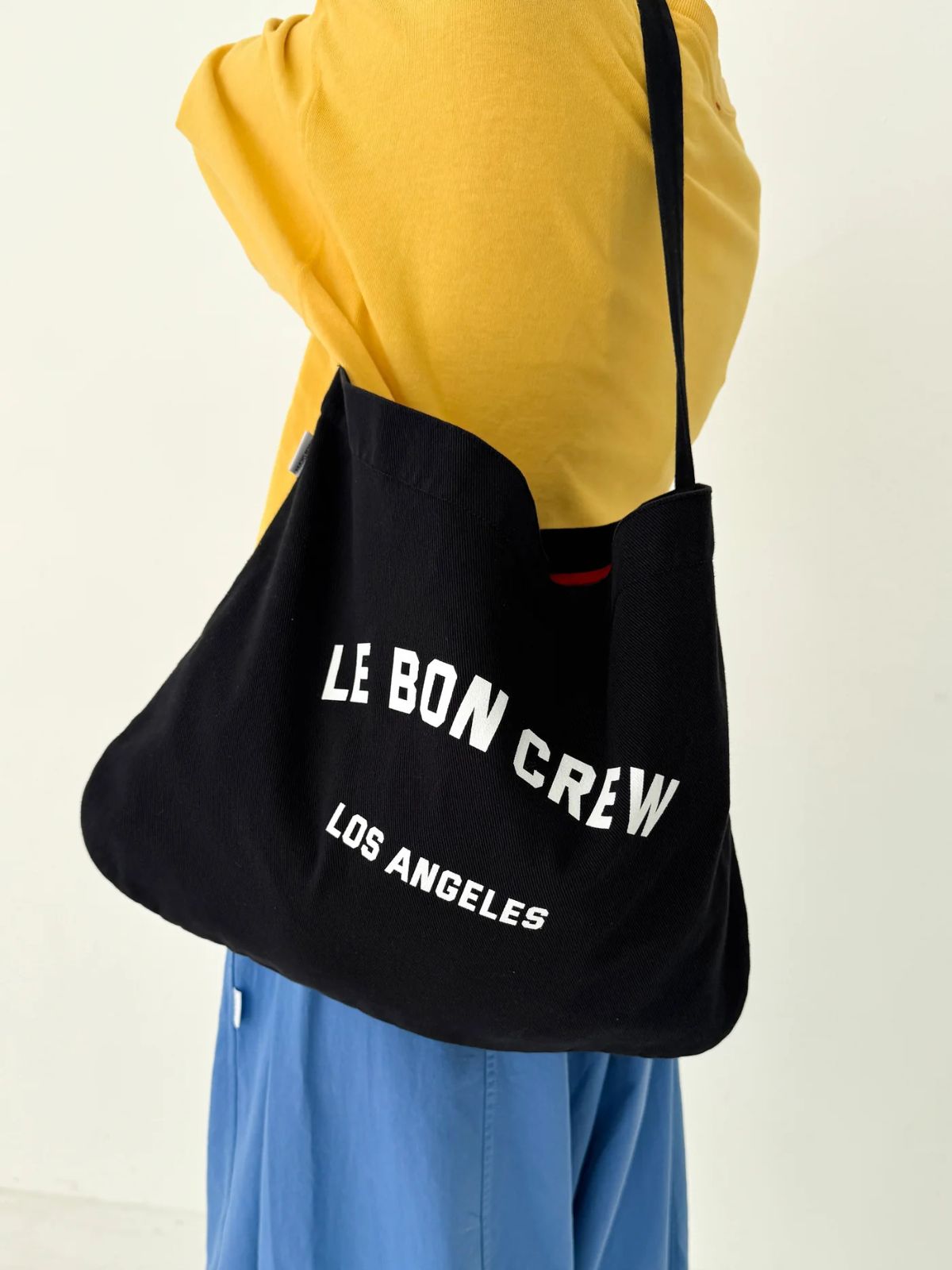 Le Bon Crew Happy Carry Bag - Black