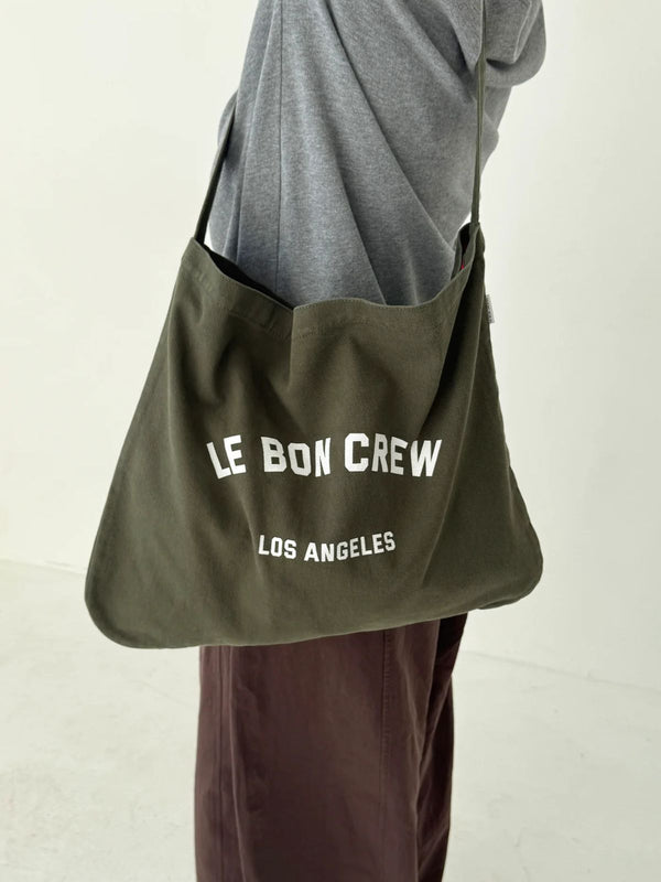 Le Bon Crew Happy Carry Bag - Olive