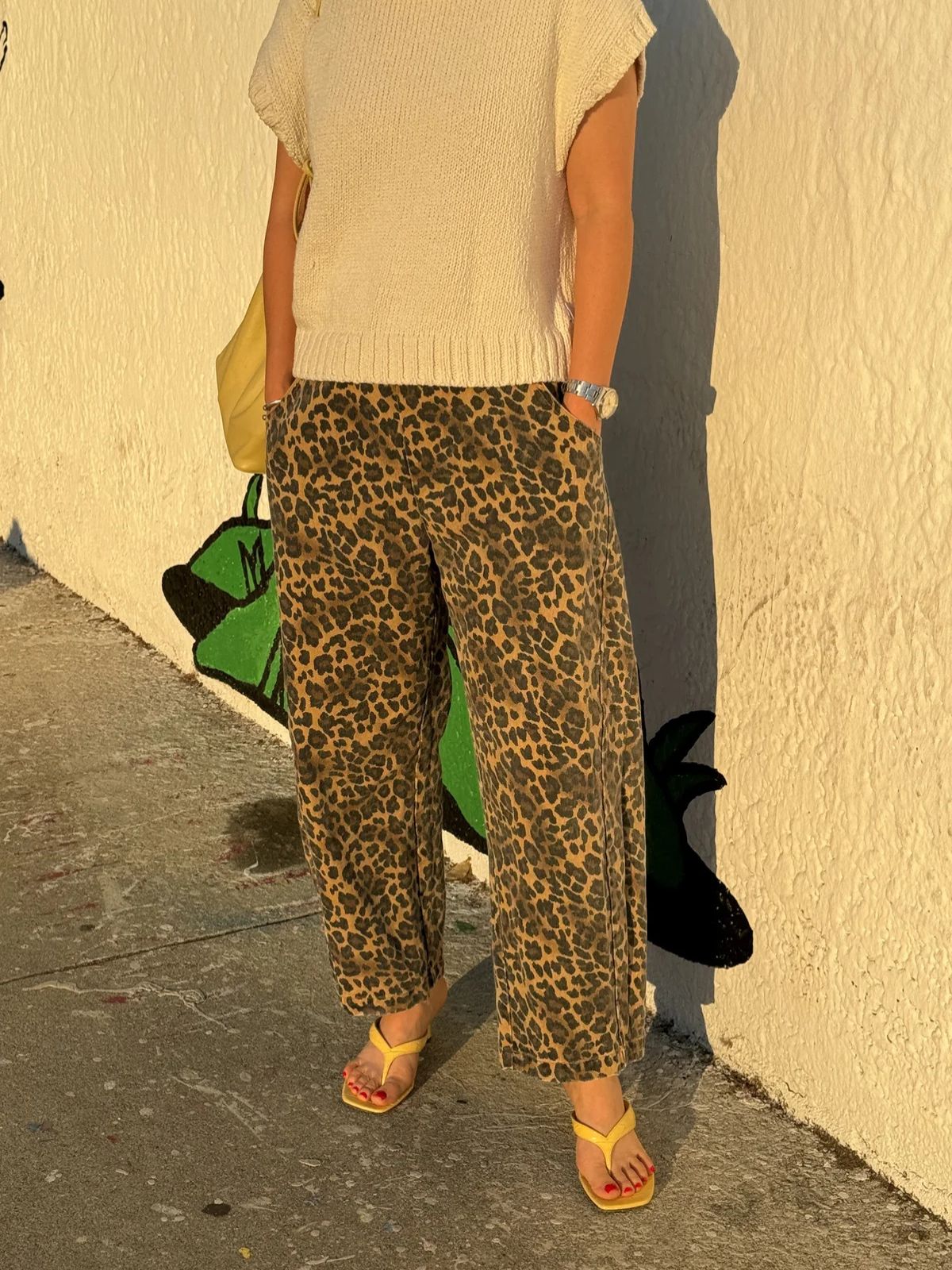 Arc Pants - Leopard