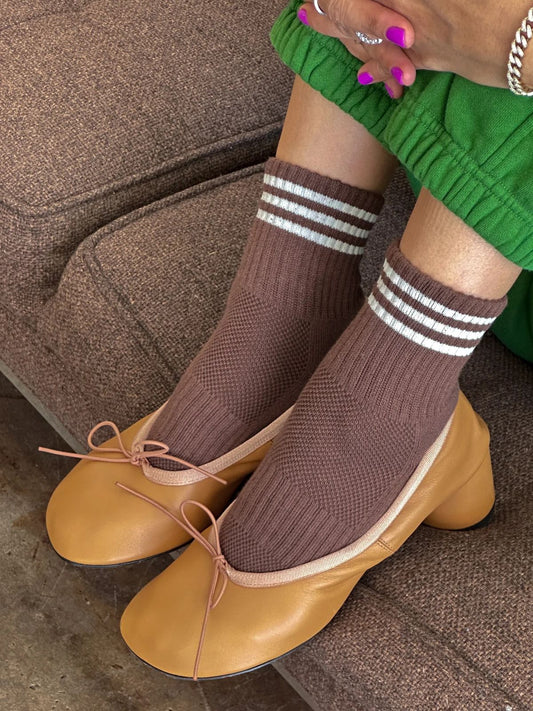Girlfriend Socks - Mahogany