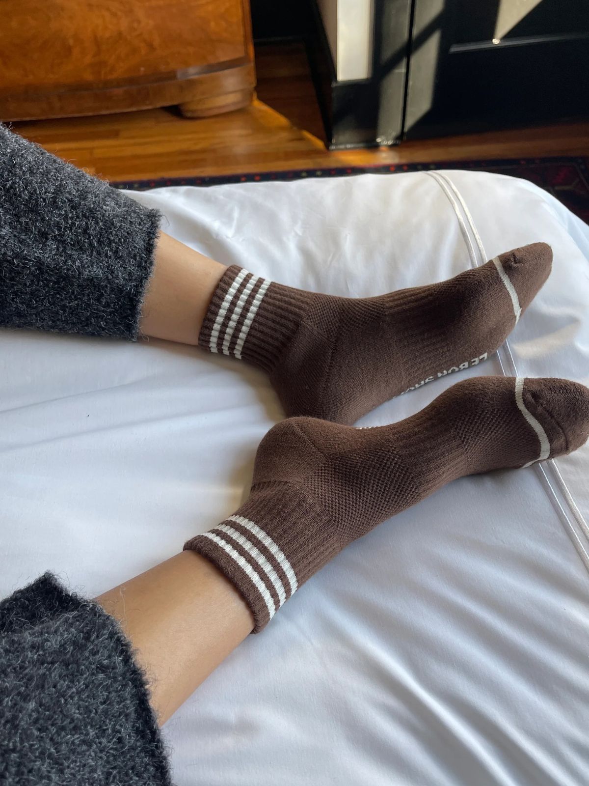 Girlfriend Socks - Mahogany