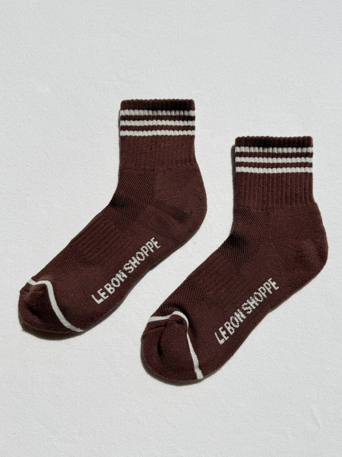 Girlfriend Socks - Mahogany