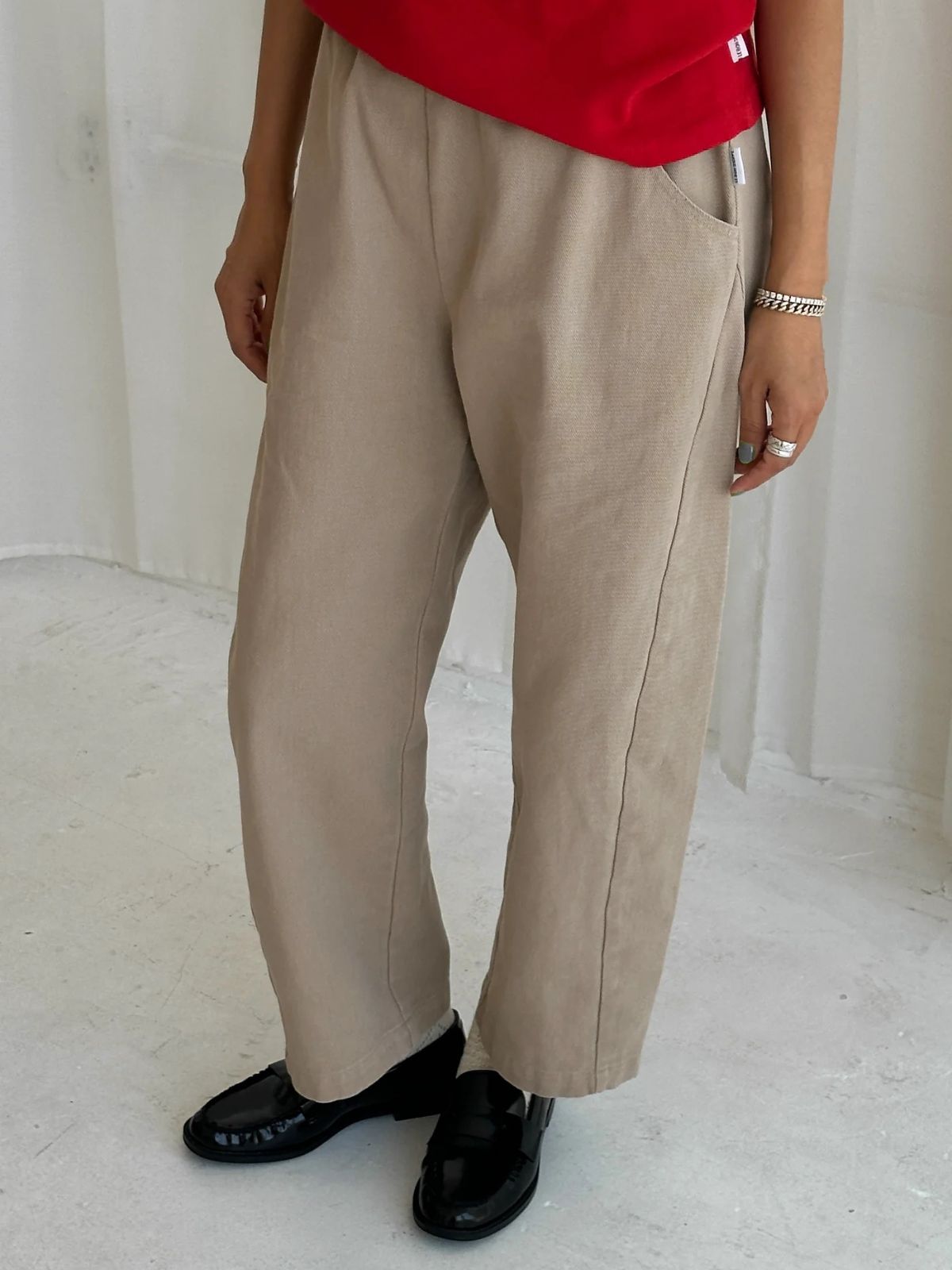 Arc Pants - Taupe