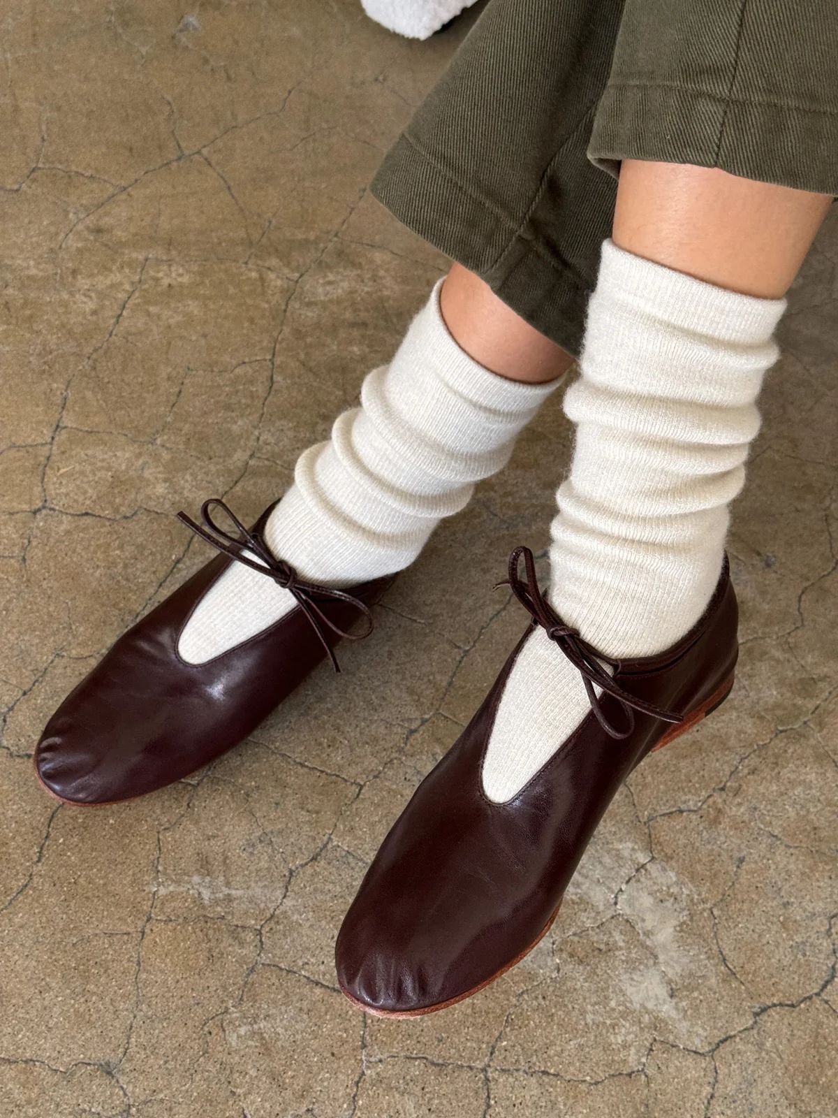 Camper Socks - Oatmeal