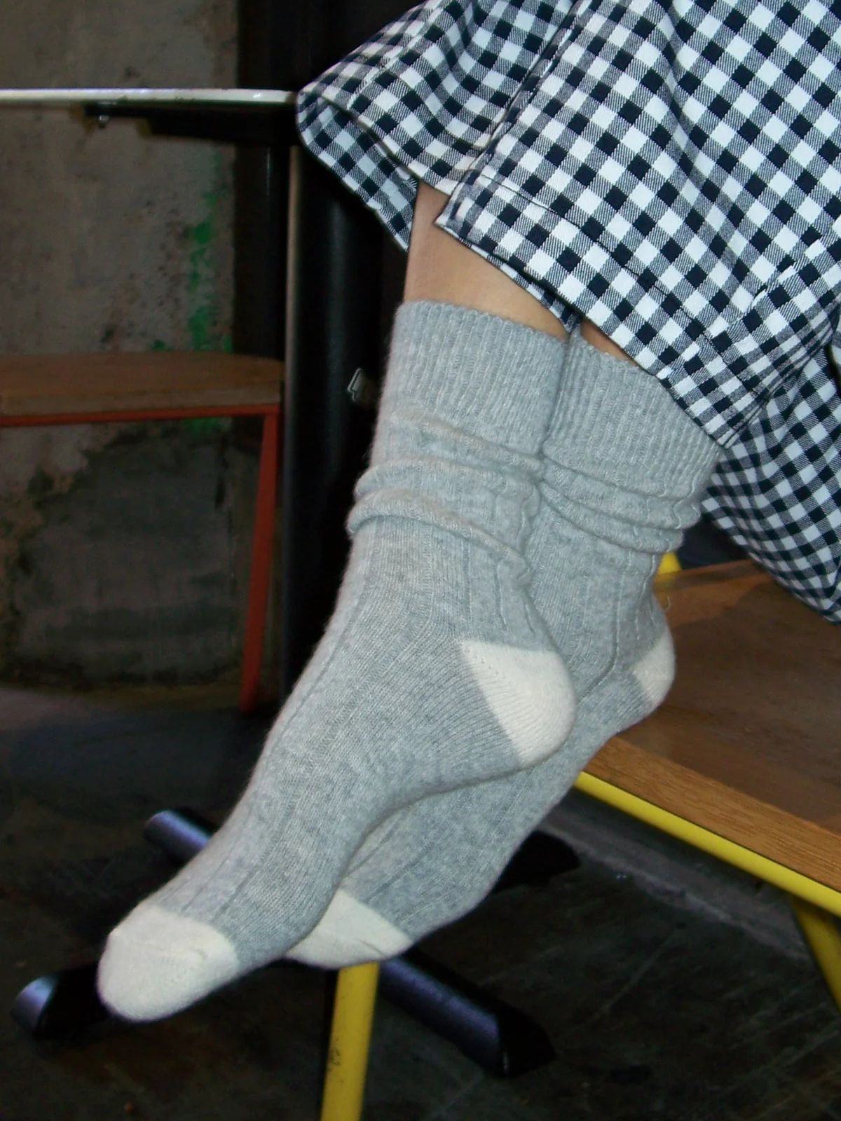 Classic Cashmere Socks - Grey