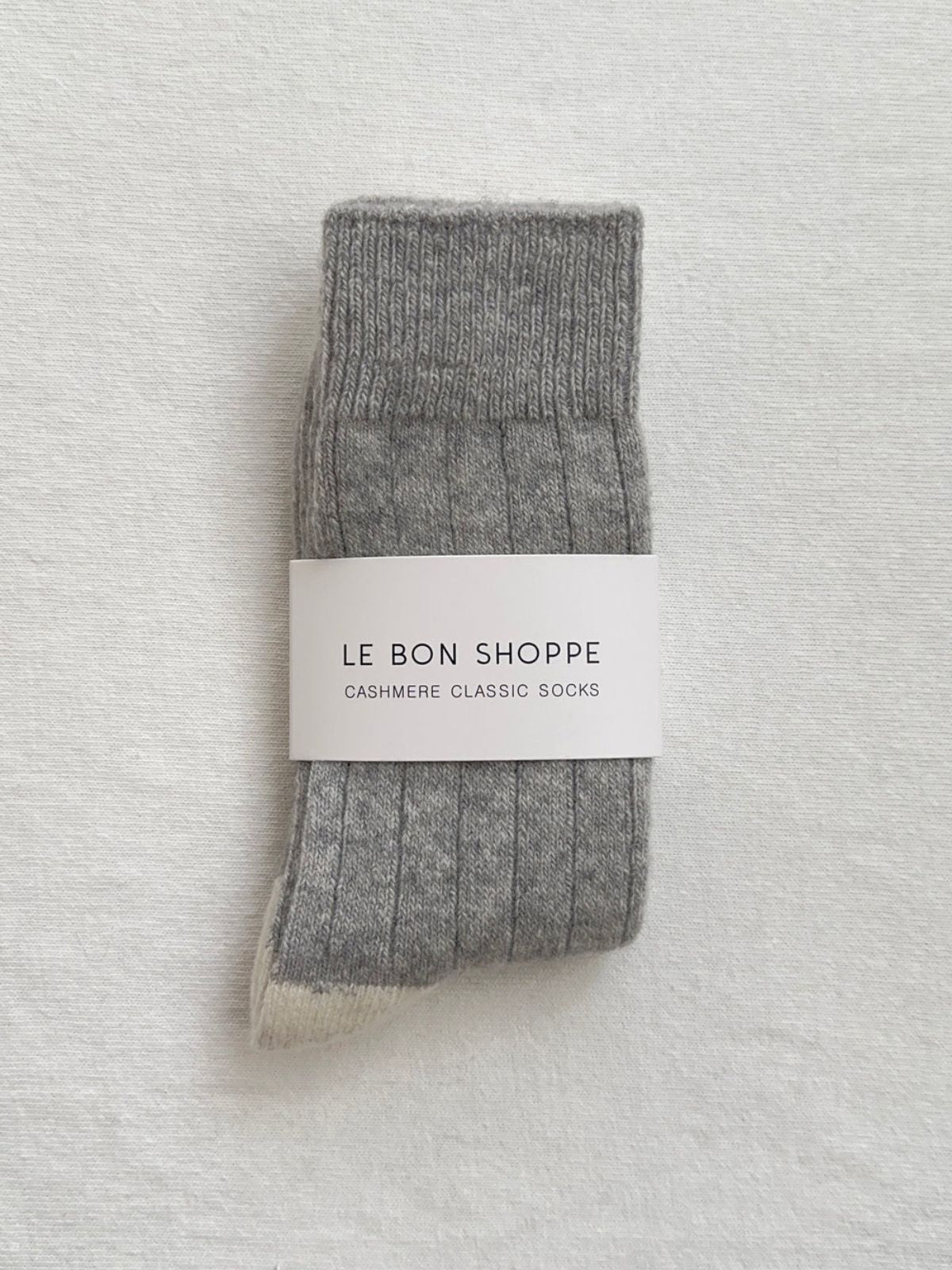 Classic Cashmere Socks - Grey