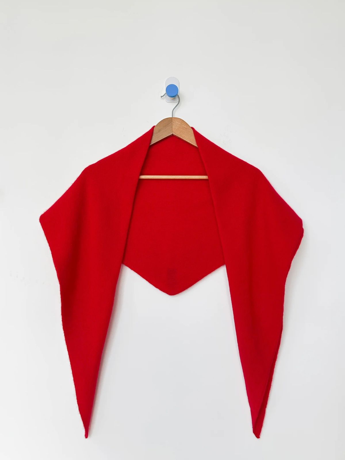 Cashmere Blend Shawl - Red