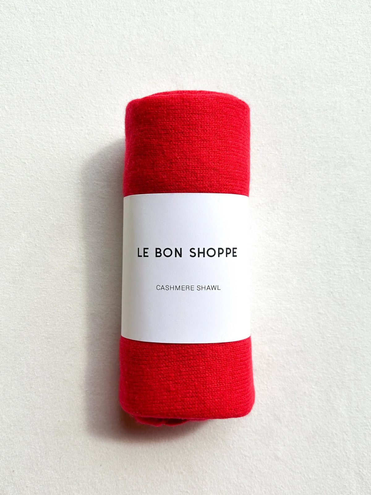 Cashmere Blend Shawl - Red