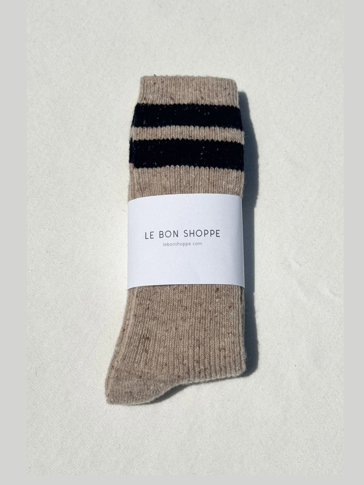 Snow Varsity Socks - Beige