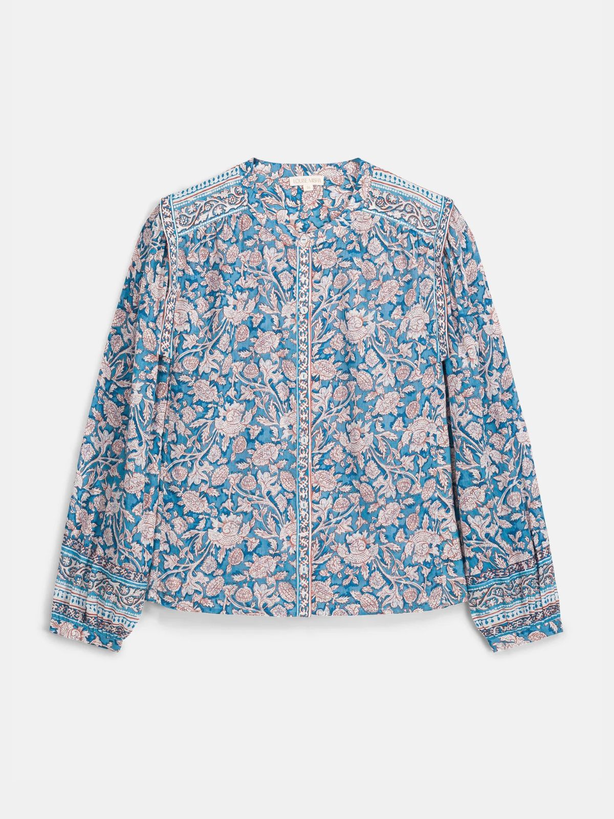 Jane Printed Shirt - Blue