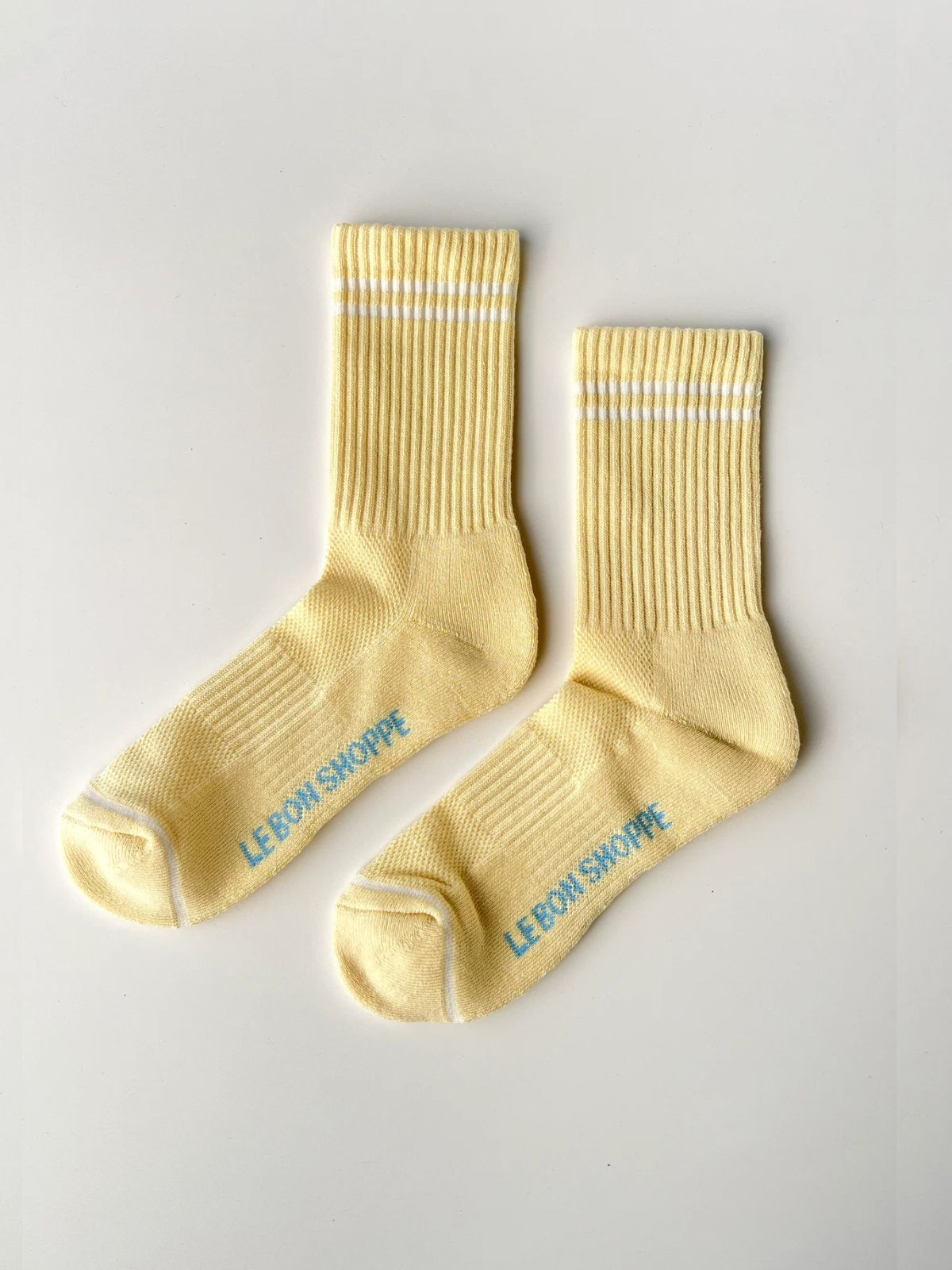 Boyfriend Socks - Lemon