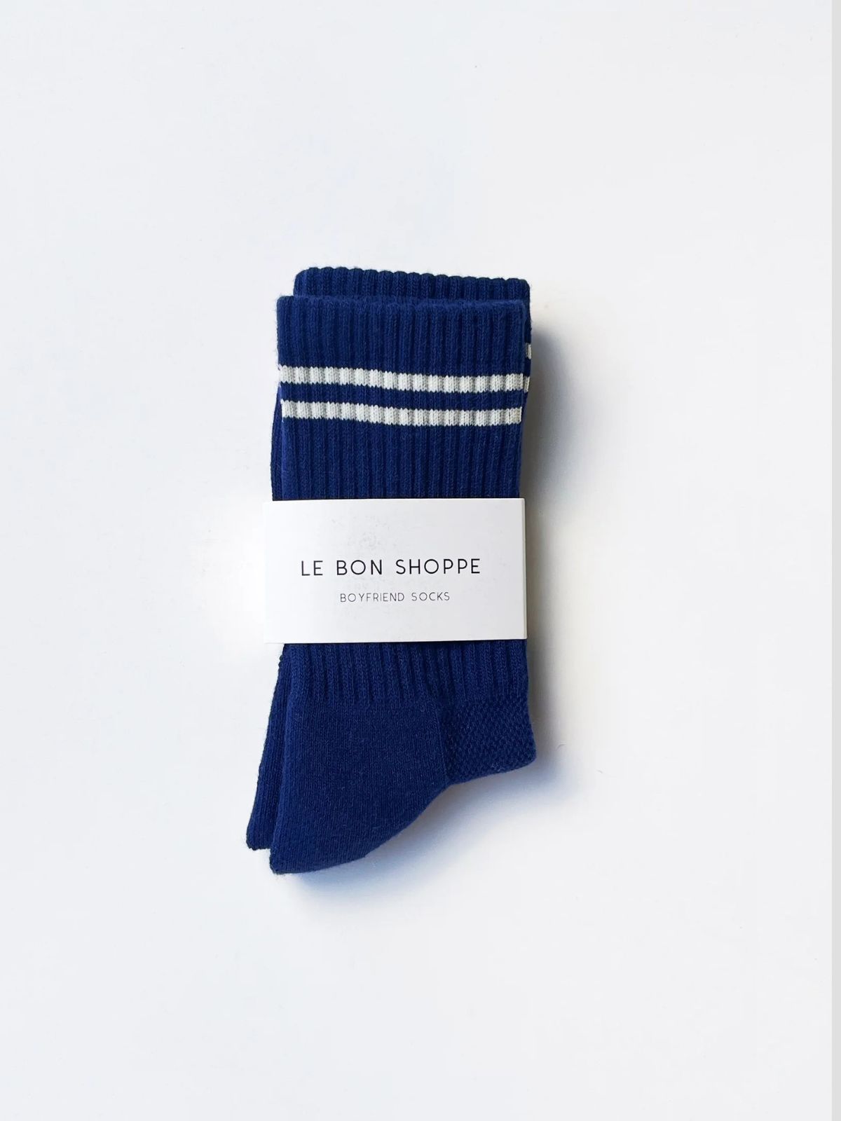 Boyfriend Socks - Navy