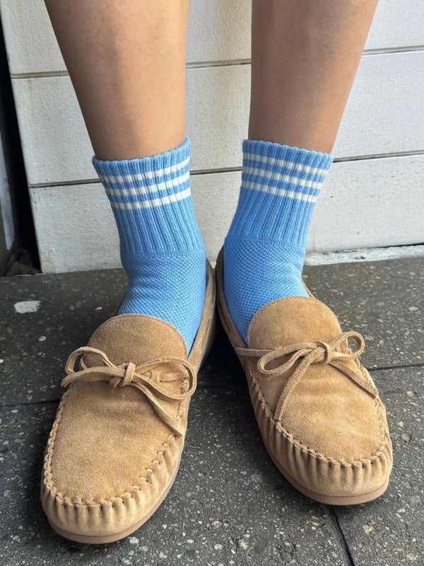 Girlfriend Socks - Parisian Blue
