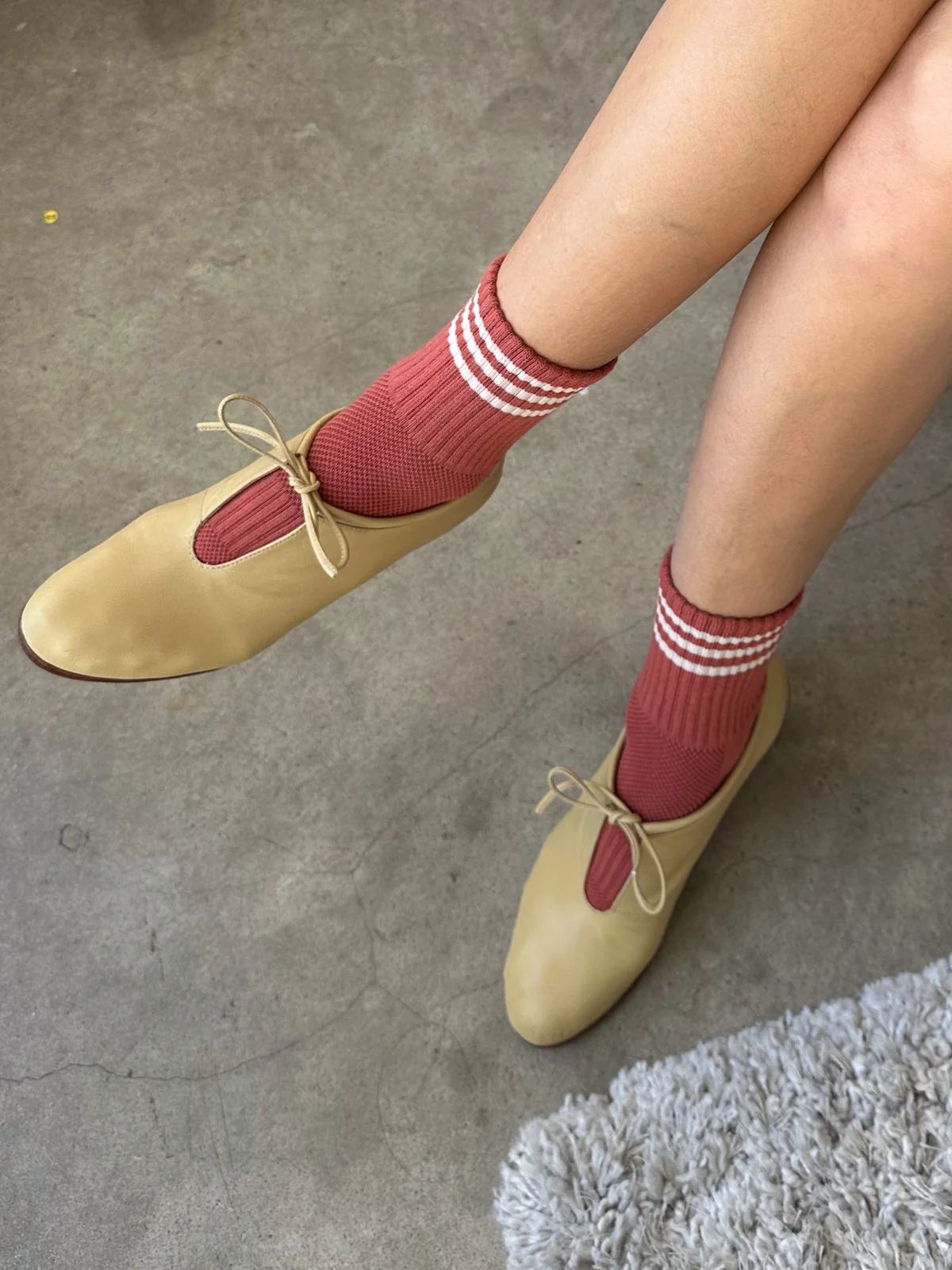 Girlfriend Socks - Terracotta