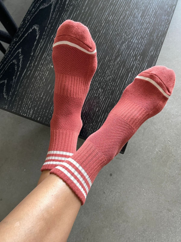 Girlfriend Socks - Terracotta