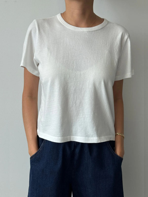 Vintage Boy Tee - White