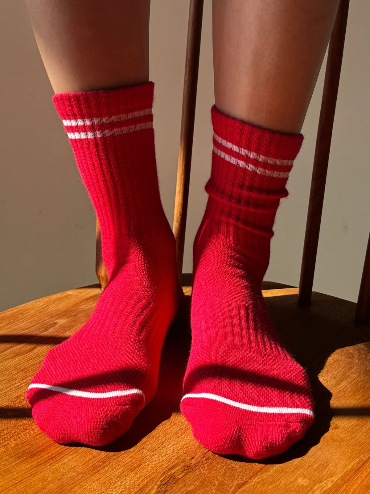 Boyfriend Socks - Red