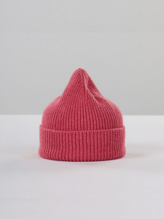 Wool Beanie - Fuchsia