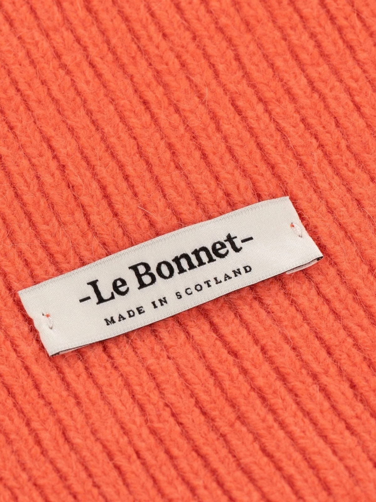 Wool Beanie - Salmon