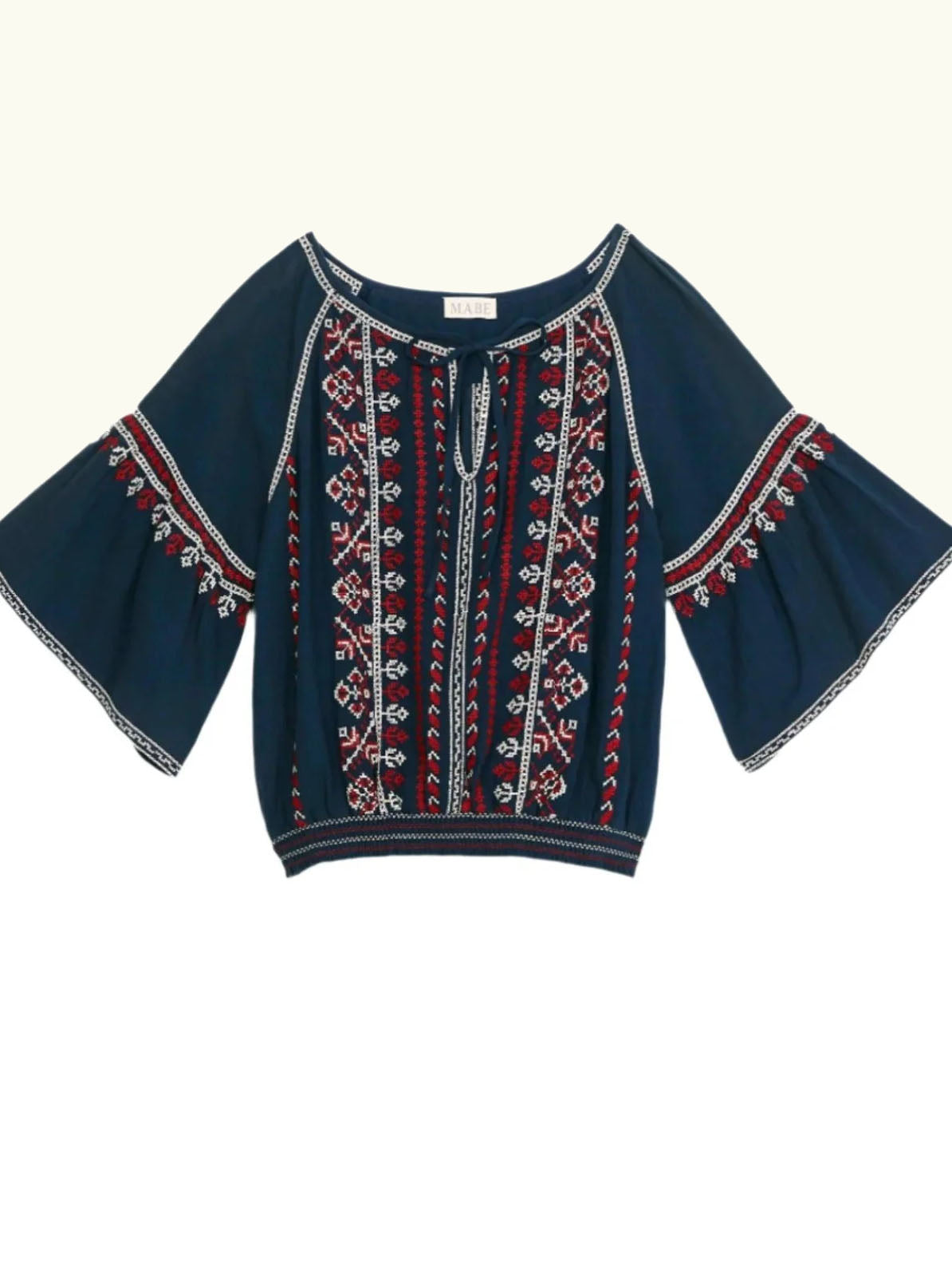 Lena Embroidered Top