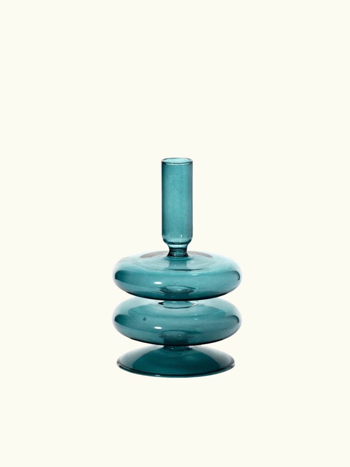 Iris Fashion - MAEGEN - Taper Glass Holder - Teal