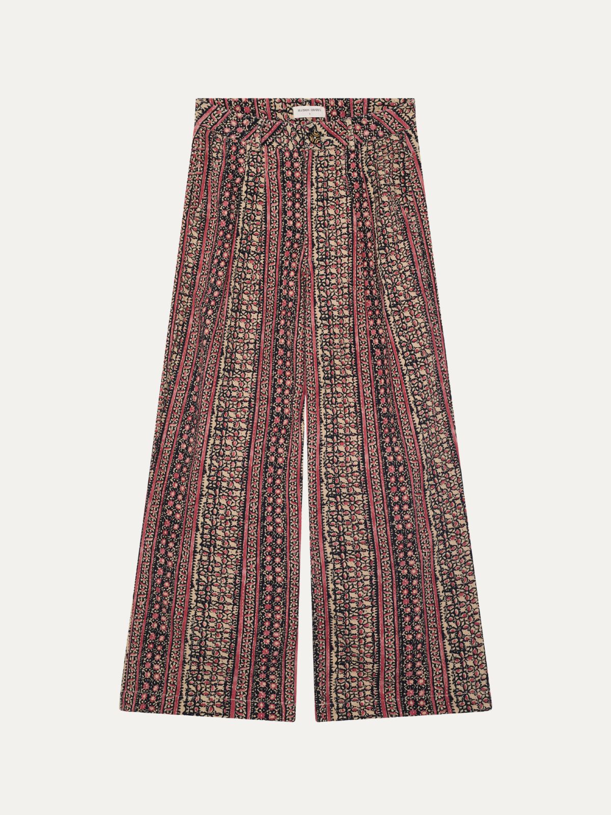 Iris Fashion - MAISON HOTEL - Hari Print Trousers - Granada