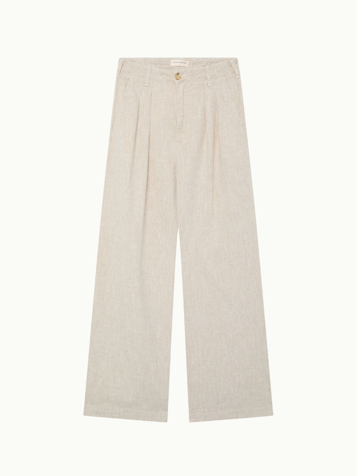 Marina linen Trousers - Sand