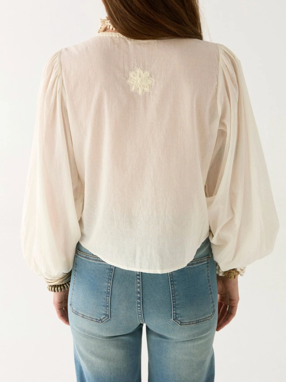 Ludovica Tie Blouse
