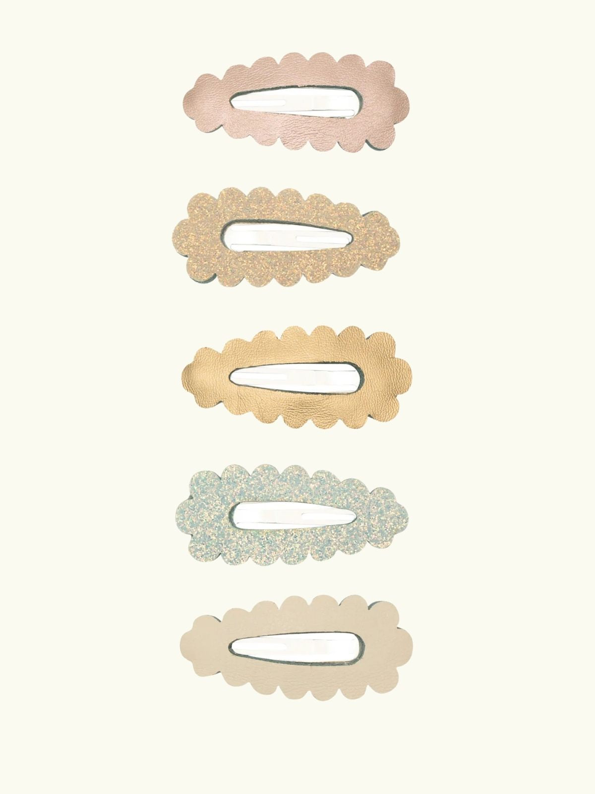 Scallop Mini Clic Clacs - Metallic multi