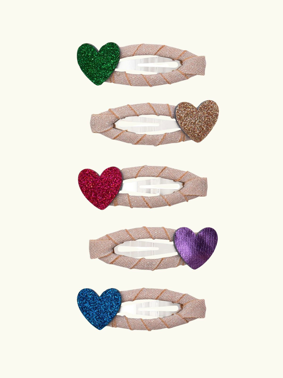 Jazzy heart Mini Clic Clacs - Multi