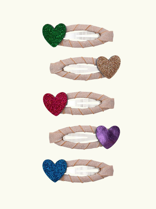 Jazzy heart Mini Clic Clacs - Multi