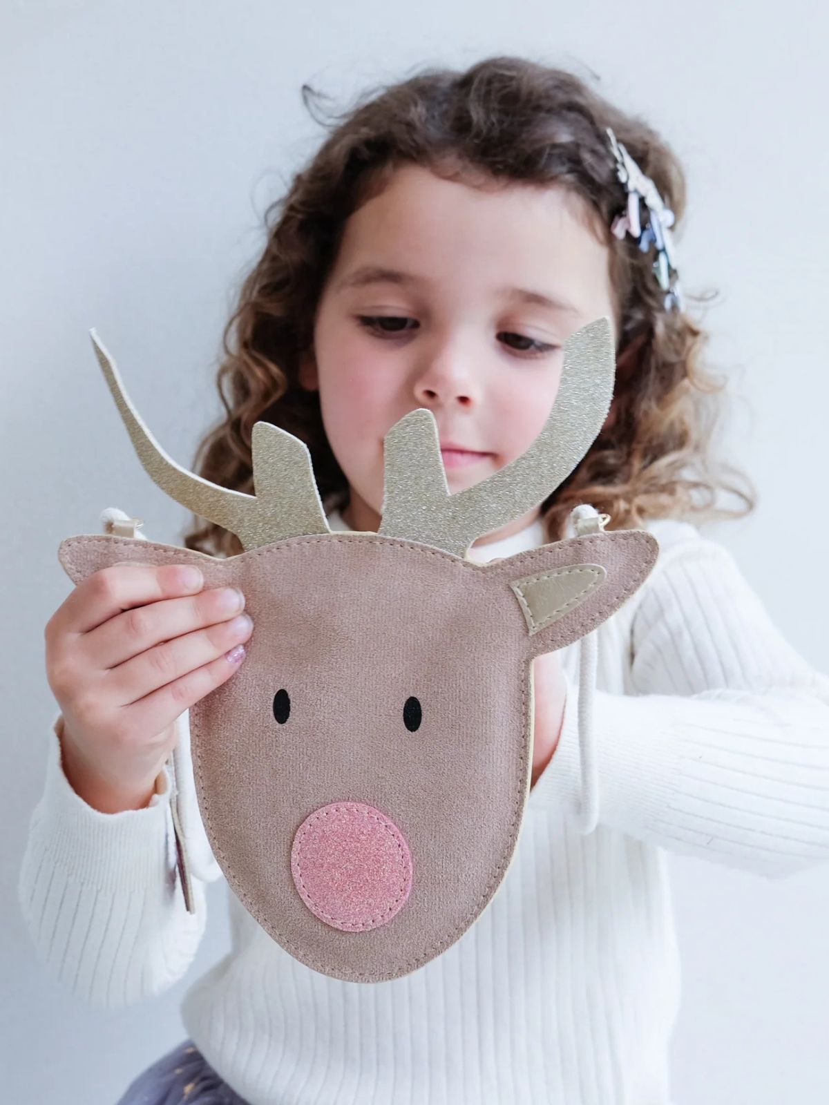 Reindeer Bag - Beige