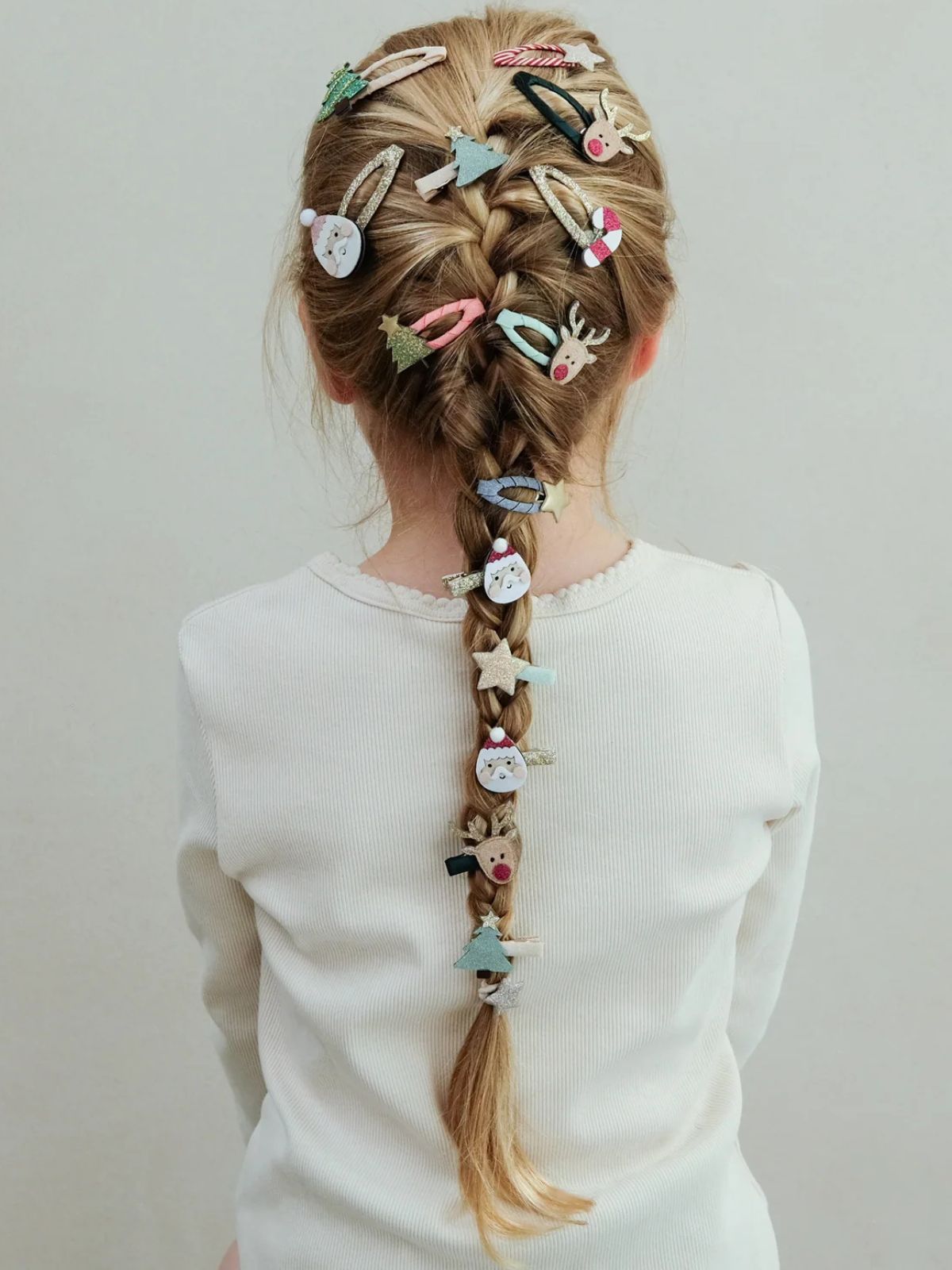 Santa & Rudolph Mini Clic Clacs - Multi