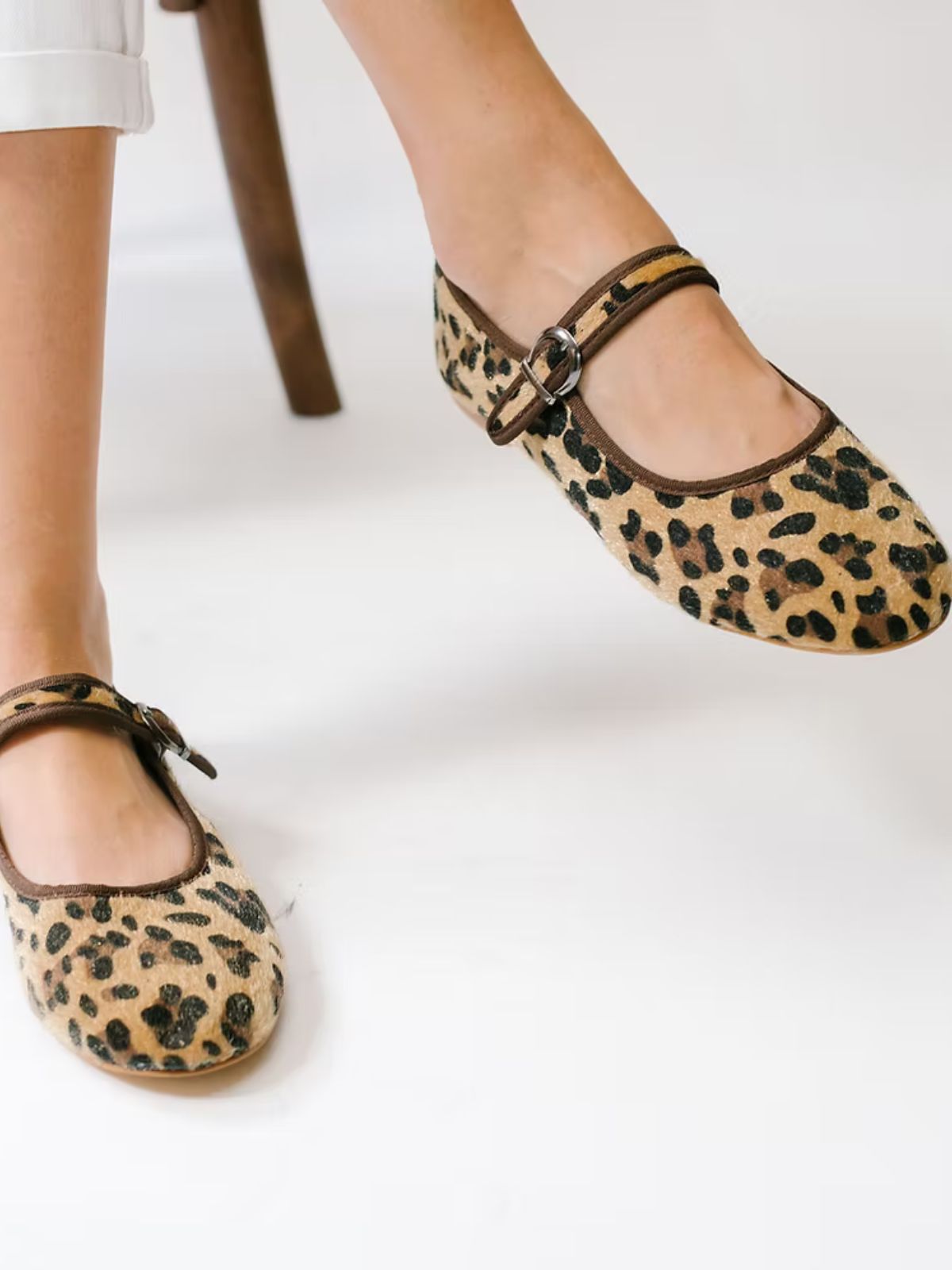 Iris Fashion - MOI LONDON - Mary Jane Shoe - Leopard