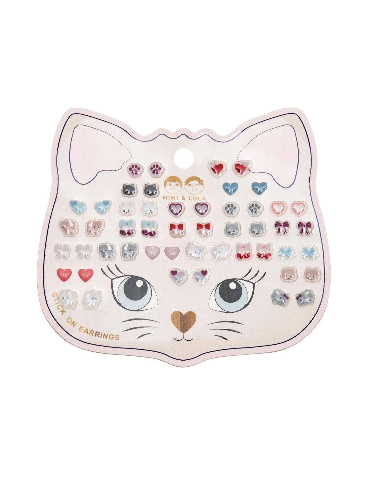 KittyBow Stick on Earrings