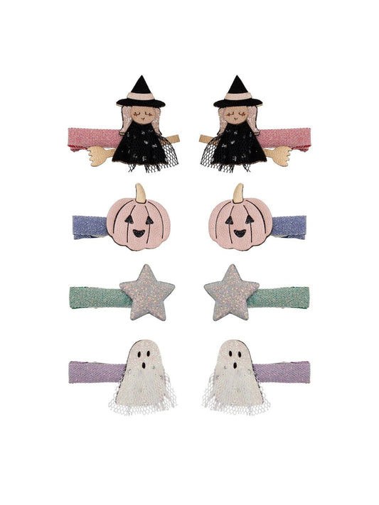 Halloween Salon Hair Clips Black