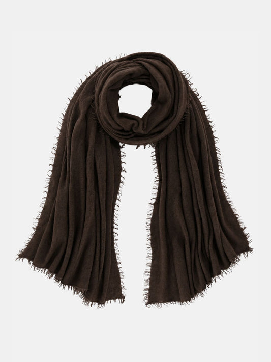Cashmere Scarf - Chocolate