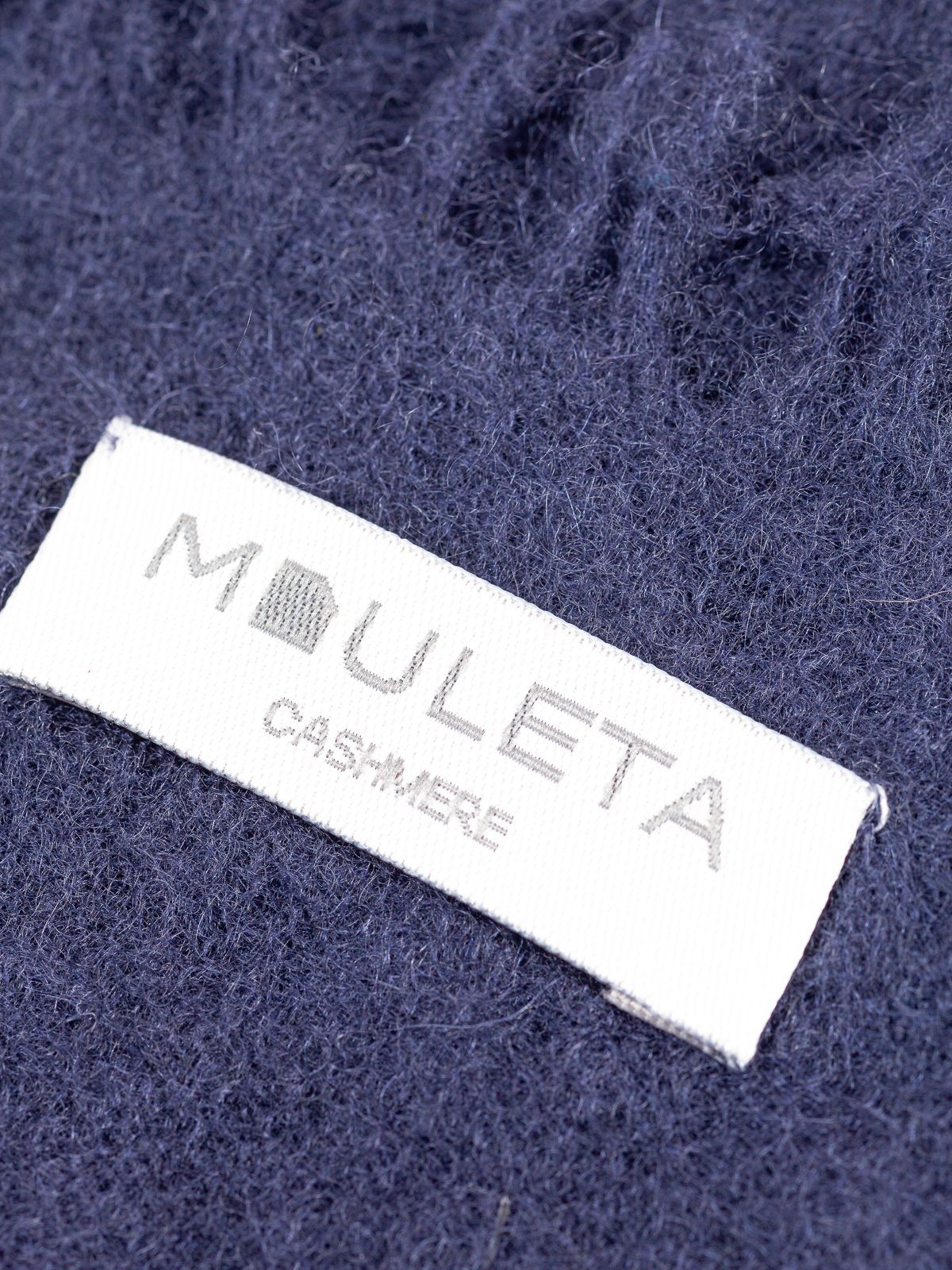 Cashmere Scarf - Navy