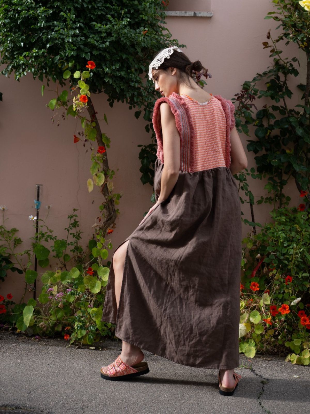 Cancun Dress - Brown