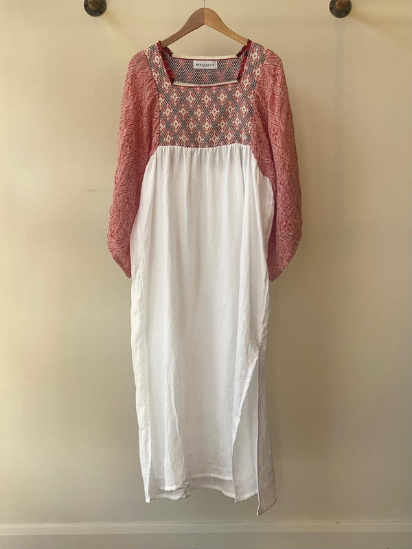 Laura Long dress - White