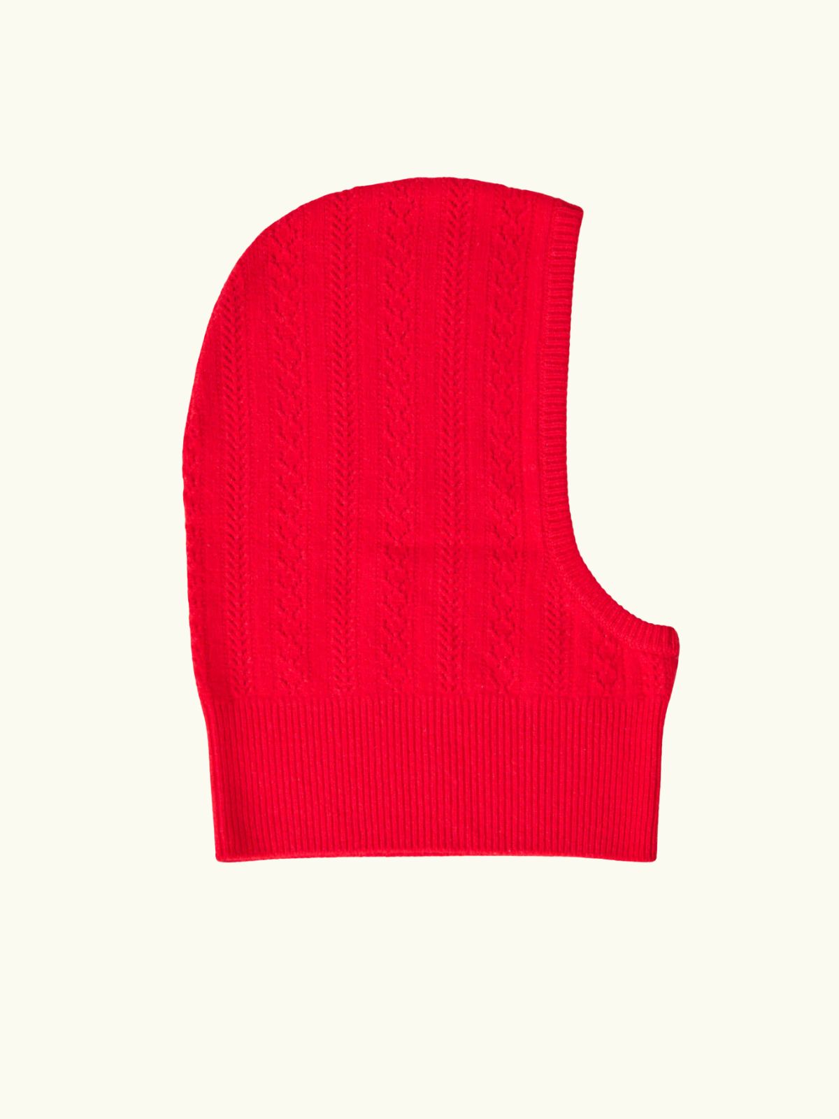 Agnes Twisted Hood - Red