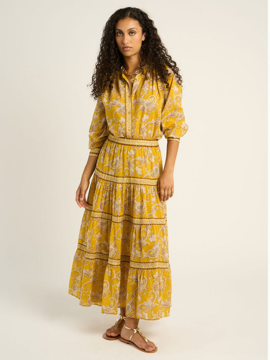 Jill bandana Skirt - Yellow