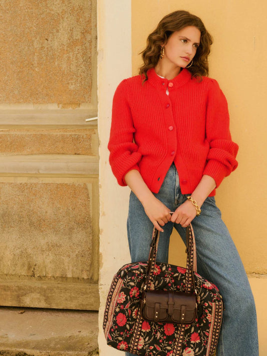 Mirabelle Cardigan - Red