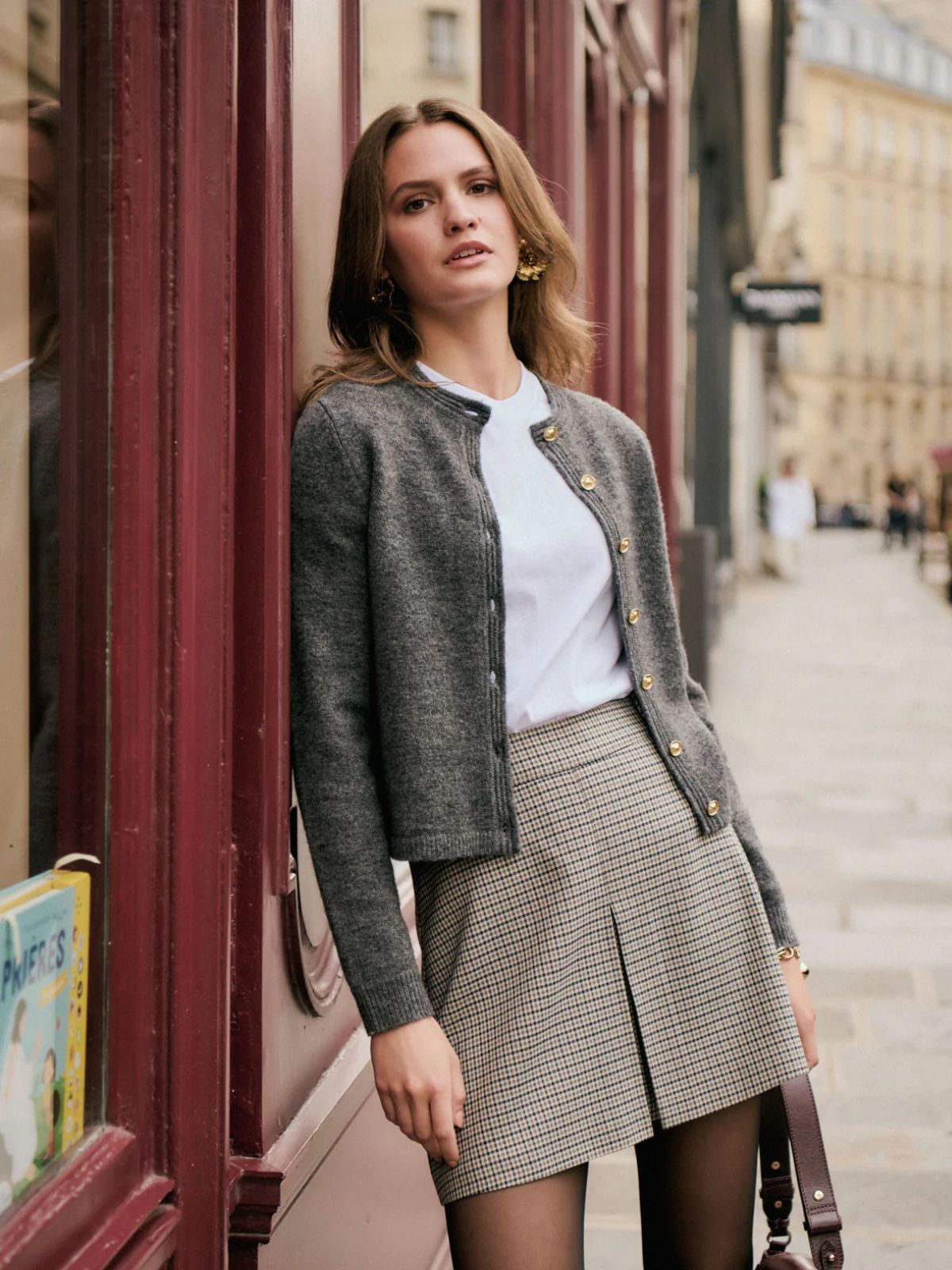 Myriam Cardigan - Charcoal