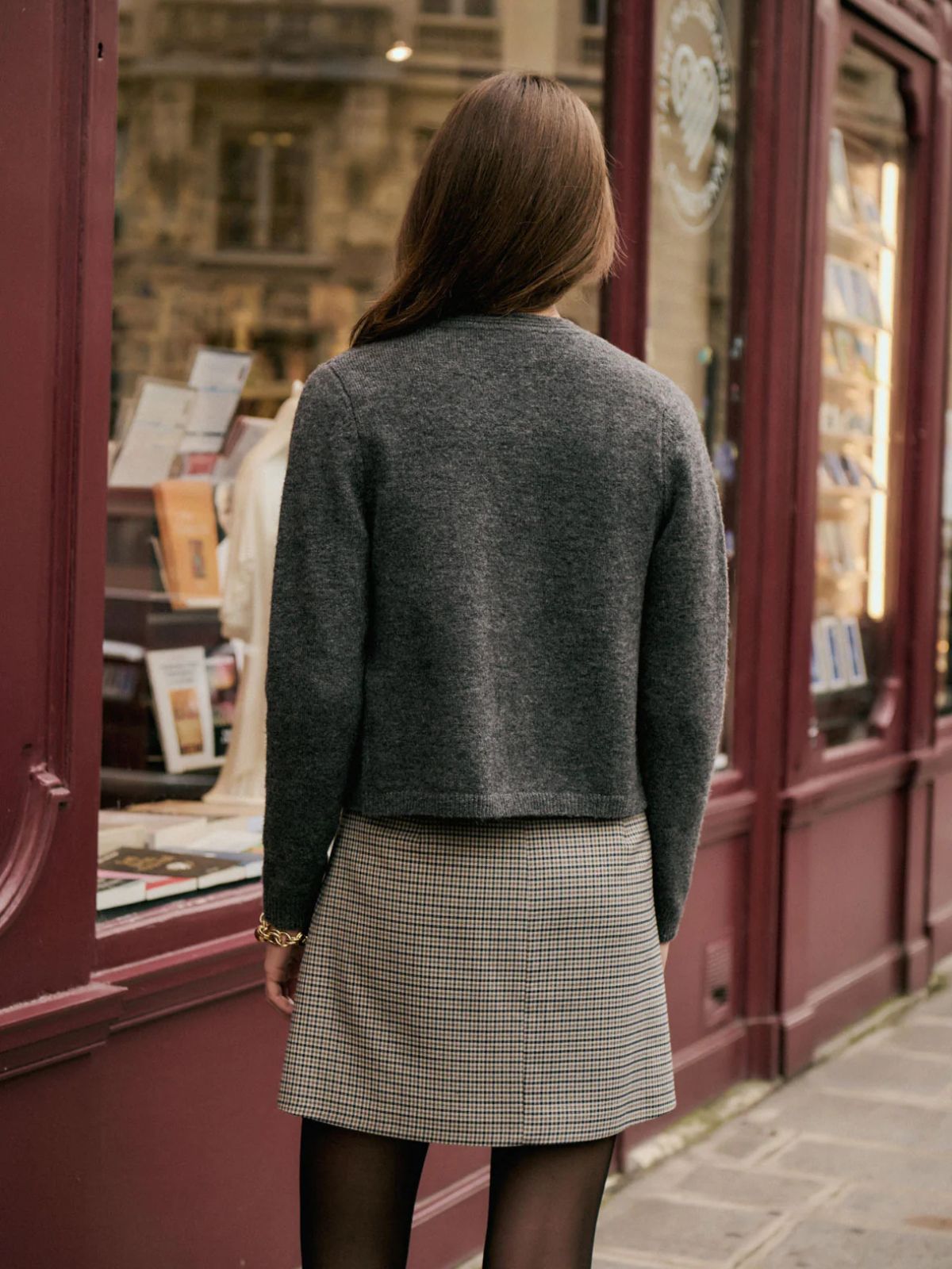 Myriam Cardigan - Charcoal