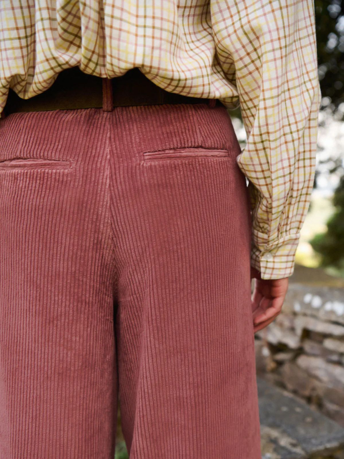Pedro Cord Trousers - Brick