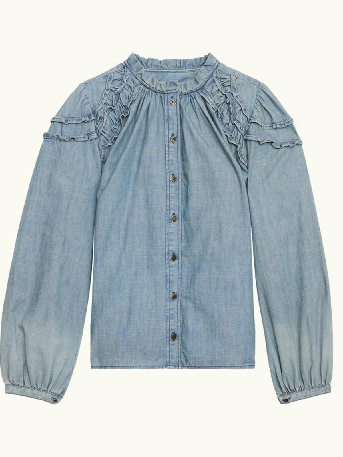 Milya Chambray Blouse