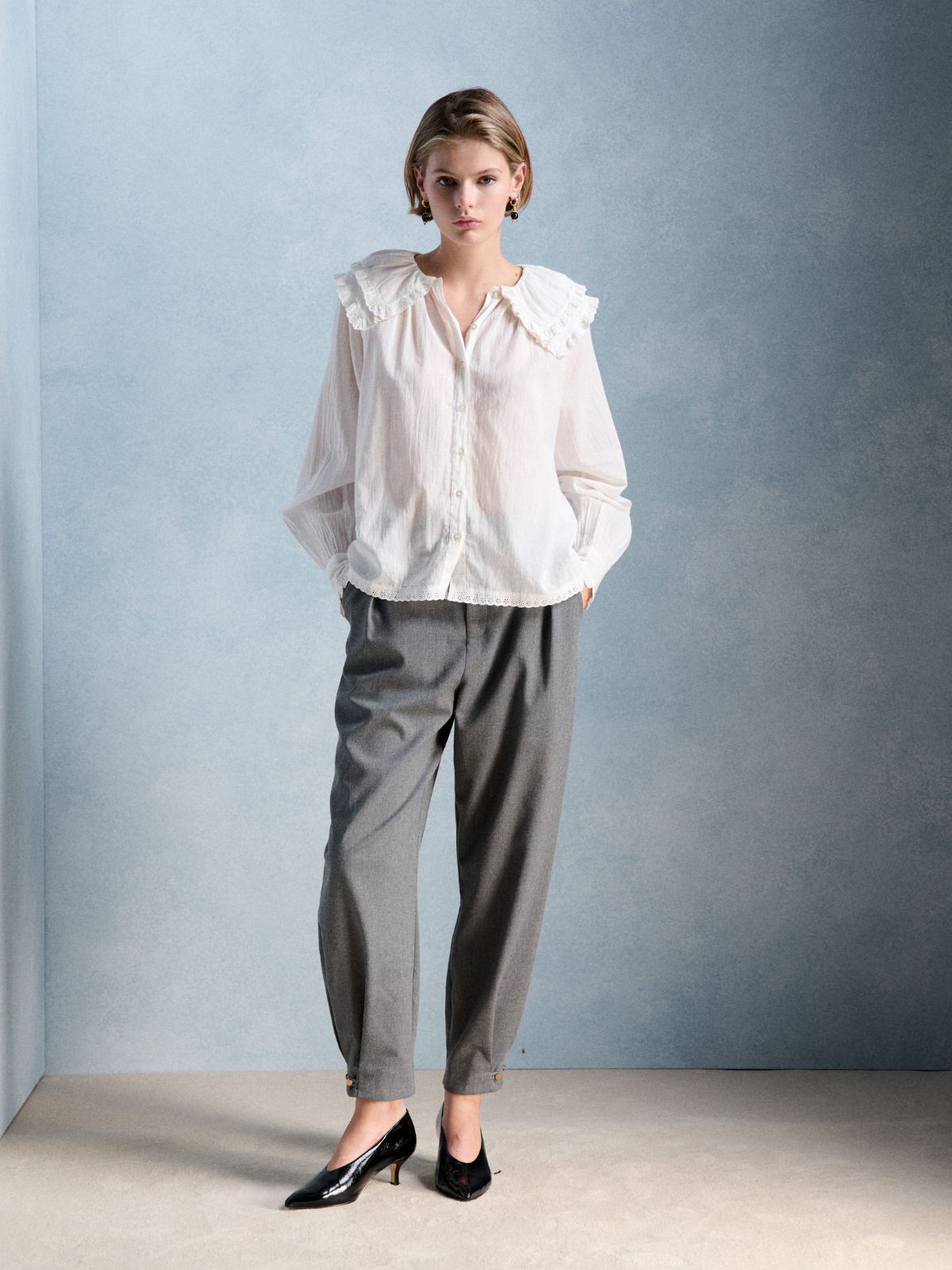 Constance Blouse - Ecru