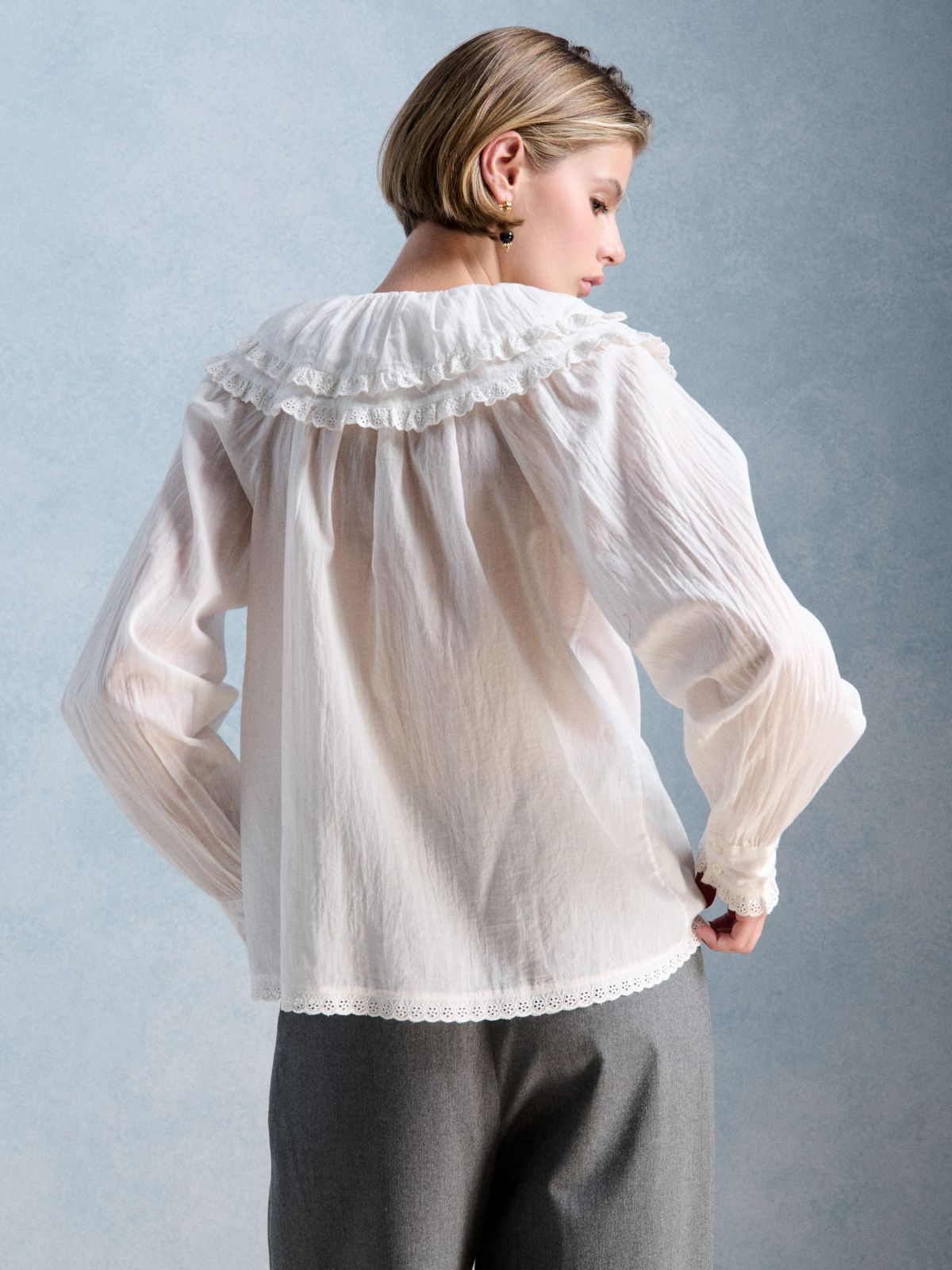 Constance Blouse - Ecru