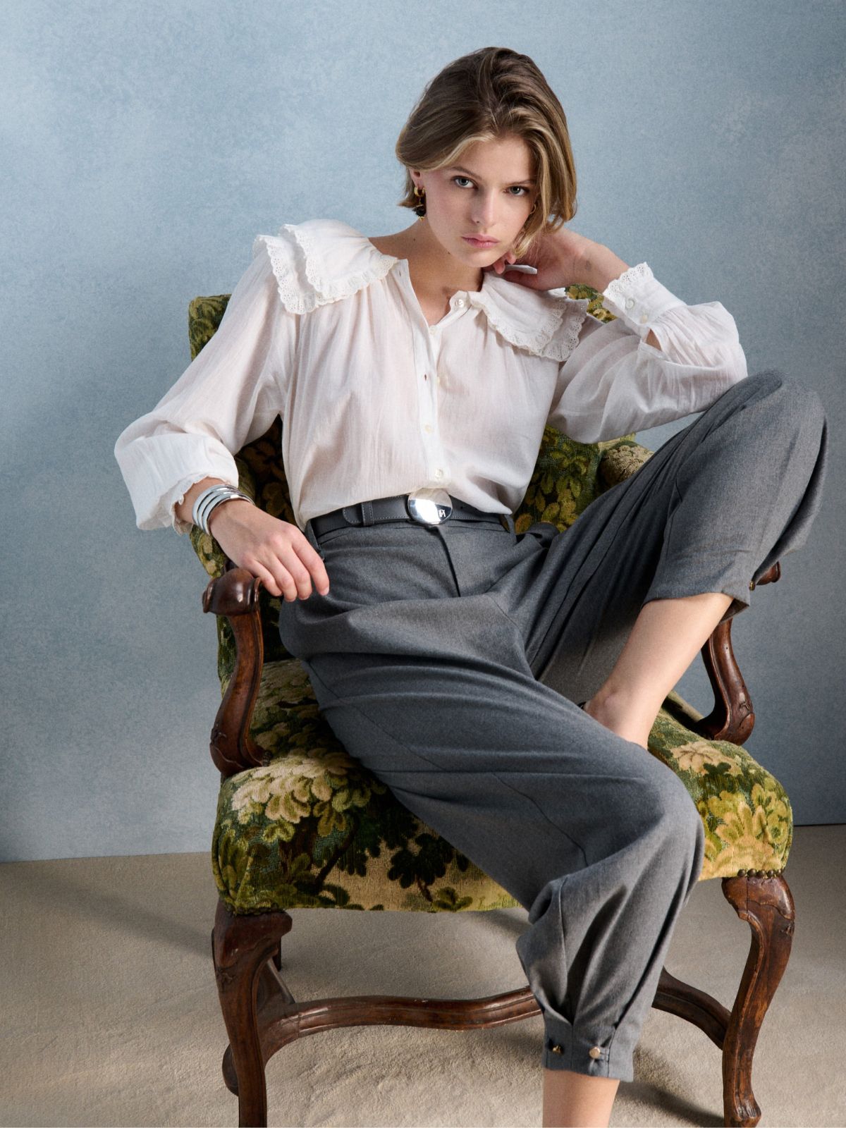 Constance Blouse - Ecru